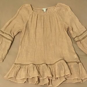 Tan Blouse